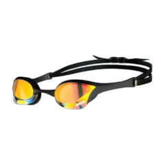 ARENA COBRA ULTRA SWIPE MIRROR DORADO NEGRO (350)