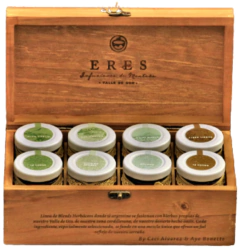 ERES - Infusiones de Montaña Tea Caddy Caja de Madera