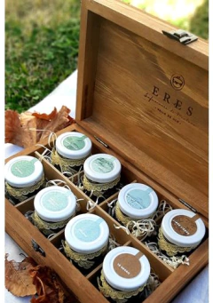 ERES - Infusiones de Montaña Tea Caddy Caja de Madera - comprar online