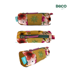 CARTUCHERA MOSTAZA LOVELY - comprar online