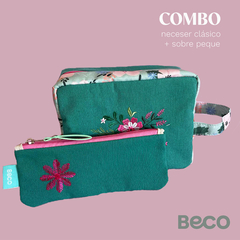 --VERDE PINO -- COMBO NECESER CLÁSICO + SOBRE PEQUE