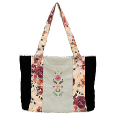 Imagen de BOLSO XL - NEGRO ACUARELA OUTLET