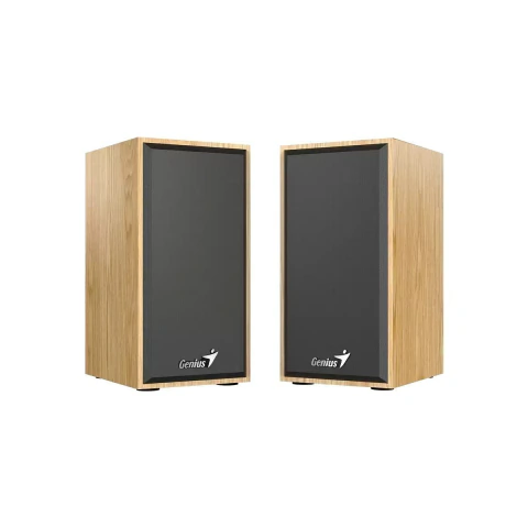 PARLANTES PARA PC USB 3W X2 SIMIL MADERA GENIUS SP-HF180 - comprar online