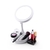 ESPEJO CON LUZ LED A PILAS Y CON CABLE DOBLE GIRATORIO CON AUMENTO Y ALHAJERO MIRROR JG-988 en internet