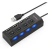 HUB USB 4 PUERTOS 2.0 NETMAK NM-AC08
