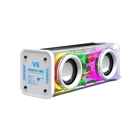 PARLANTE PORTATIL BLUETOOTH RGB BT5.3 V8 AUTO - comprar online