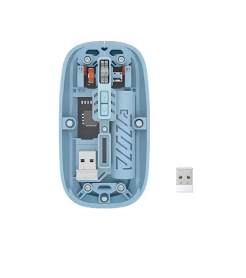 MOUSE INALAMBRICO BLUETOOTH + 2.4GHZ RECARGABLE YELANDAR MA200 - tienda online