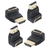 ADAPTADOR HDMI M A HDMI H FORMA L 90 GRADOS