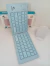 MINI TECLADO BLUETOOTH 5.0 RECARGABLE PLEGABLE + SOPORTE DE CELULAR YELANDAR FK1000 - Florida Digital