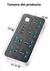 ZAPATILLA 6 TOMAS + 3 USB + 1 USB C EXTENSION LEAD AMT-634 en internet