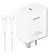 CARGADOR USB C CON CABLE TIPO C A TIPO C PD 35W SOUL - comprar online