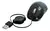 MOUSE CON CABLE USB MINI RETRACTIL CRAZY SLIK
