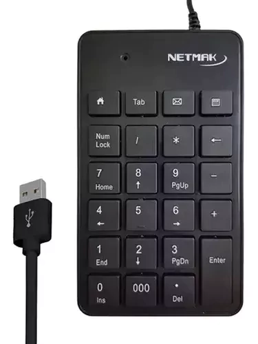 TECLADO NUMÉRICO USB NETMAK NM-KB250