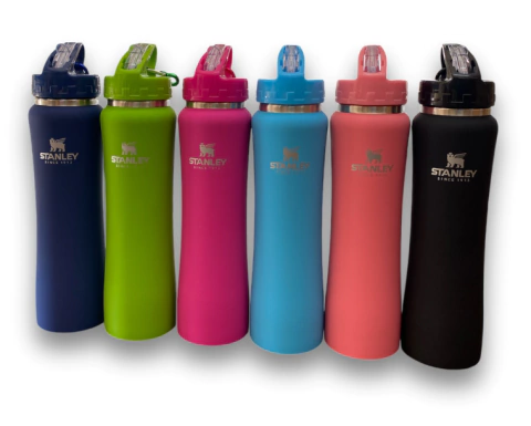 BOTELLA TERMICA ACERO INOXIDABLE TAPA A ROSCA 750ML SIMIL STANLEY BEER PINTS - comprar online