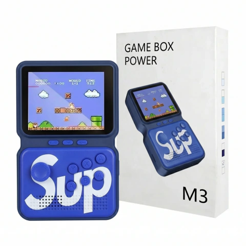 CONSOLA DE JUEGOS PORTATIL SUP 3" 899 EN 1 GAME BOX POWER M3 (2229) - tienda online