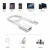 ADAPTADOR DIVISOR PLUG 3.5MM A 2 JACK 3.5MM STEREO CON CABLE - CONECTA 2 AURICULARES (4175) en internet