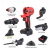 KIT TALADRO + SIERRA + LIJADORA + ACCESO 8 EN 1 MULTICABEZAL HERRAMIENTAS RECARGABLE NIVHUS NV-8+1 - comprar online
