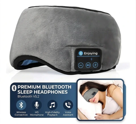 ANTIFAZ CON AURICULARES BT PARA DORMIR GG-915