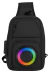 MOCHILA BANDOLERA + PARLANTE BLUETOOTH RECARGABLE LED 2 CIERRES 24X16CM CH-M802 - Florida Digital