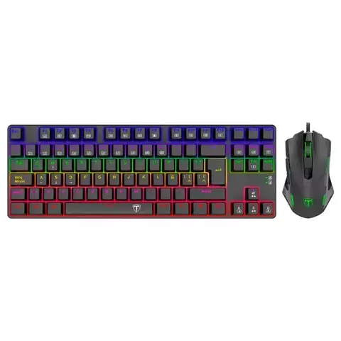 COMBO GAMER 2 EN 1 - TECLADO MECANICO 75% + MOUSE RETROILUMINADO T-DAGGER ADVANCE FORCE T-TGS005 - comprar online