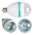 FOCO LAMPARA LED RGB GIRATORIO SIMPLE DE COLORES