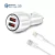 CARGADOR PARA AUTO 12V DUAL FAST CHARGE SOUL (MICRO USB - TIPO C - LIGHTNING) en internet