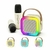 PARLANTE PORTATIL BLUETOOTH 6W + DOS MICROFONOS INALAMBRICOS K12 - Florida Digital