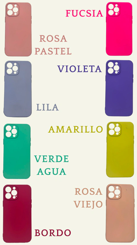 FUNDA PARA CELULAR IPHONE 13 PRO MAX VARIOS MODELOS (OUTLET)