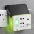 ADAPTADOR ENCHUFE 3 TOMAS + 2 USB + SOPORTE DE CELULAR 9712 CR-D05 - comprar online