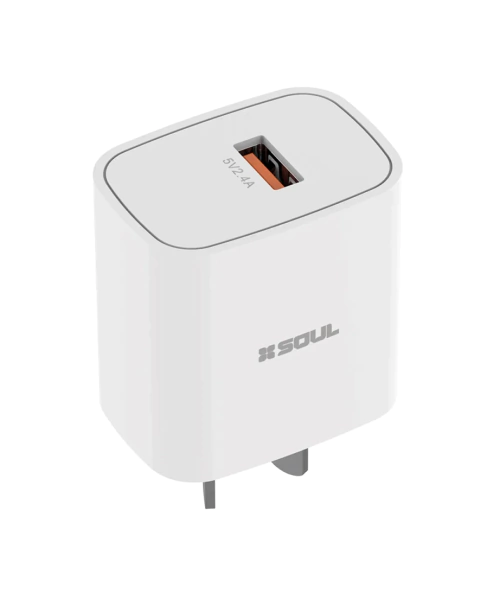 CARGADOR TIPO C 2.4A 1 USB SOUL CLASSIC