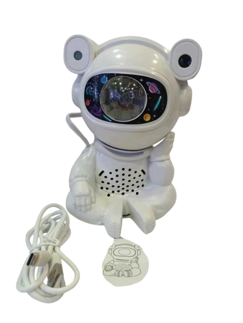VELADOR PROYECTOR CIELO CON CONTROL ASTRONAUTA PARLANTE + STICKER XL-730 / G601 - comprar online