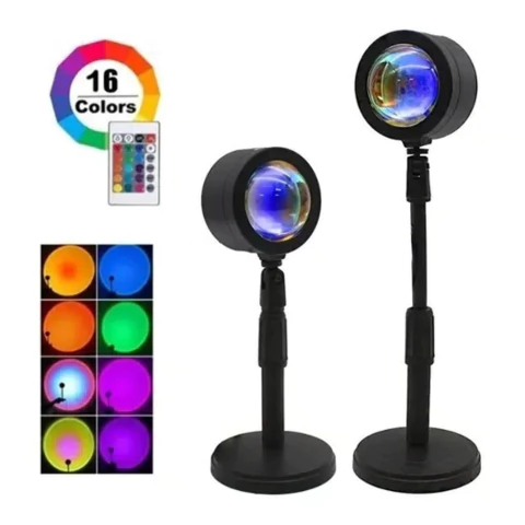 LAMPARA PROYECTOR LED USB RGB CON CONTROL ATMOSPHERE LAMP (1575)