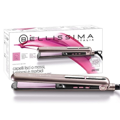 PLANCHITA DE PELO 230°C REGULABLE LCD BELLISSIMA ITALIA CREATIVITY B9 300