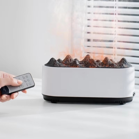 HUMIDIFICADOR AL ACEITE CON LED DISEÑO TIPO LAVA