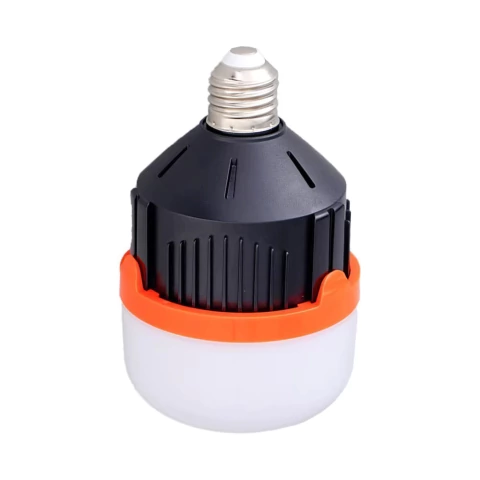 FOCO LAMPARA EMERGENCIA LED RECARGABLE 15W A 50W BL-566 E27 8000K (9585)