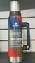 TERMO DE ACERO INOXIDABLE 1.2L SIMIL STANLEY CON MANIJA PLEGABLE CON LOGO COLORES DEGRADE
