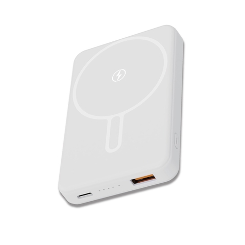 CARGADOR PORTATIL POWER BANK 5000MAH 1 USB 22,5W MAGNETICO TIPO MAGSAFE SOUL CLASSIC200 (0104)