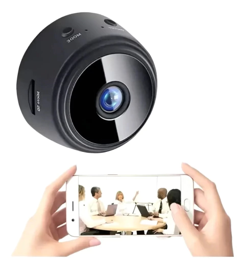 MINI CAMARA DE VIGILANCIA INTERIOR IP CON SOPORTE ADHESIVO A9 A9A-CC - comprar online