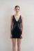 Vestido Alisson Corto Negro - Mell White