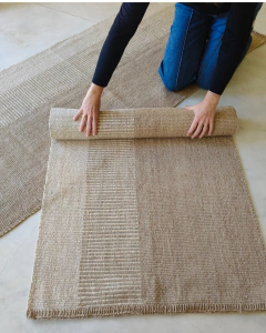 Pasillera natural con rayas negras - (copia) - (copia)