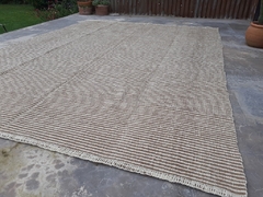Alfombra con peinecillo completo natural y beige - ulala