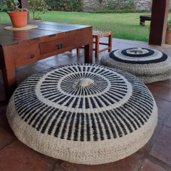 Almohadón puff grande 80 cm