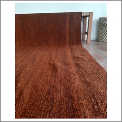 Alfombra tabaco oscuro