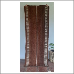 Alfombra pasillera 220x70 cm tabaco oscuro - tienda online