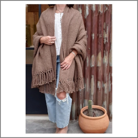 PRE VENTA Manta Aurora camel