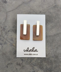 Aros de alpaca y asta en internet