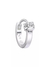 Argollita clip cubic plata 925 (unidad) - comprar online