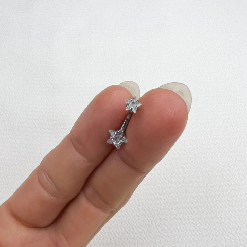 PIERCING ESTRELLA STRASS - comprar online