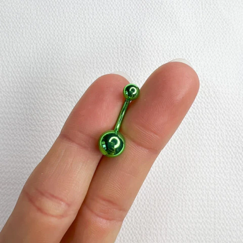 PIERCING BOLA ANODIZADA - MONA TÚ