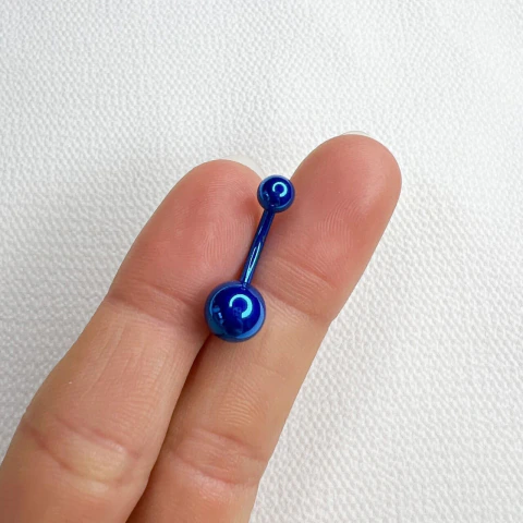 PIERCING BOLA ANODIZADA - comprar online